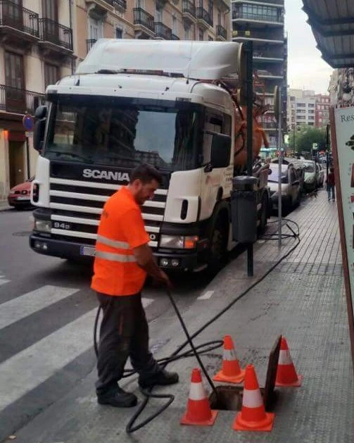 limpieza de alcantarillado